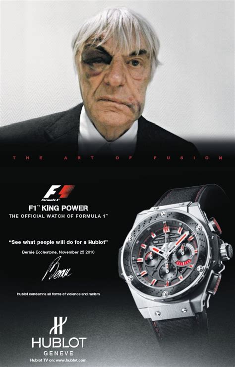 bernie ecclestone hublot.